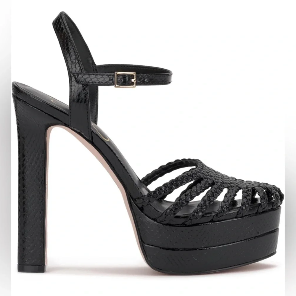 NEW Jessica Simpson Inaia Platform Sandals, Gold, Black & Orange Available, 9.5